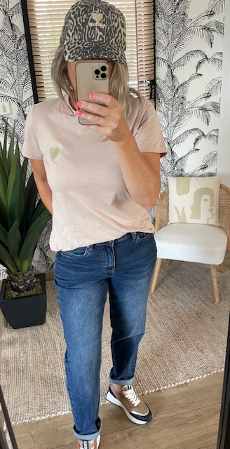 Jean coupe Mom