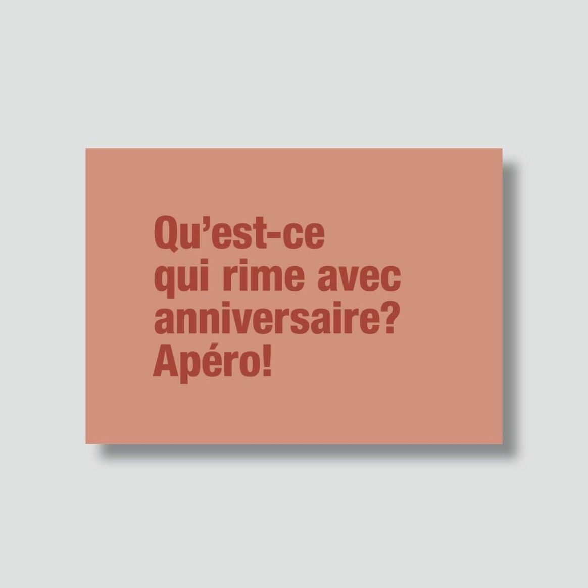 Carte anniversaire