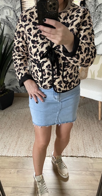 Jupe courte en jean – Image 2