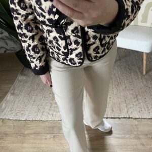 Pantalon beige fluide