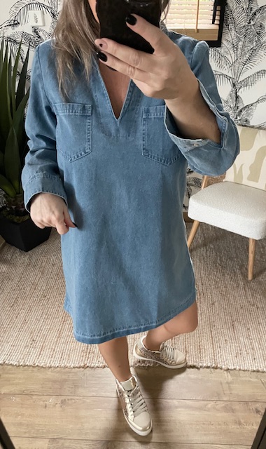 Robe chemise en jean – Image 6