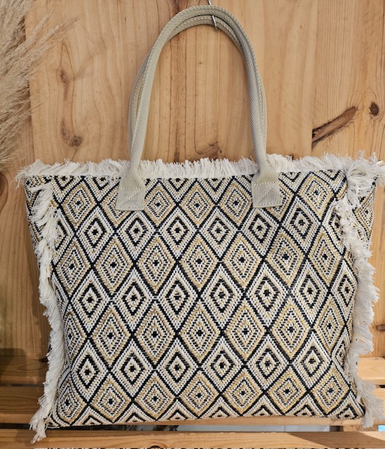 Sac cabas bohème femme