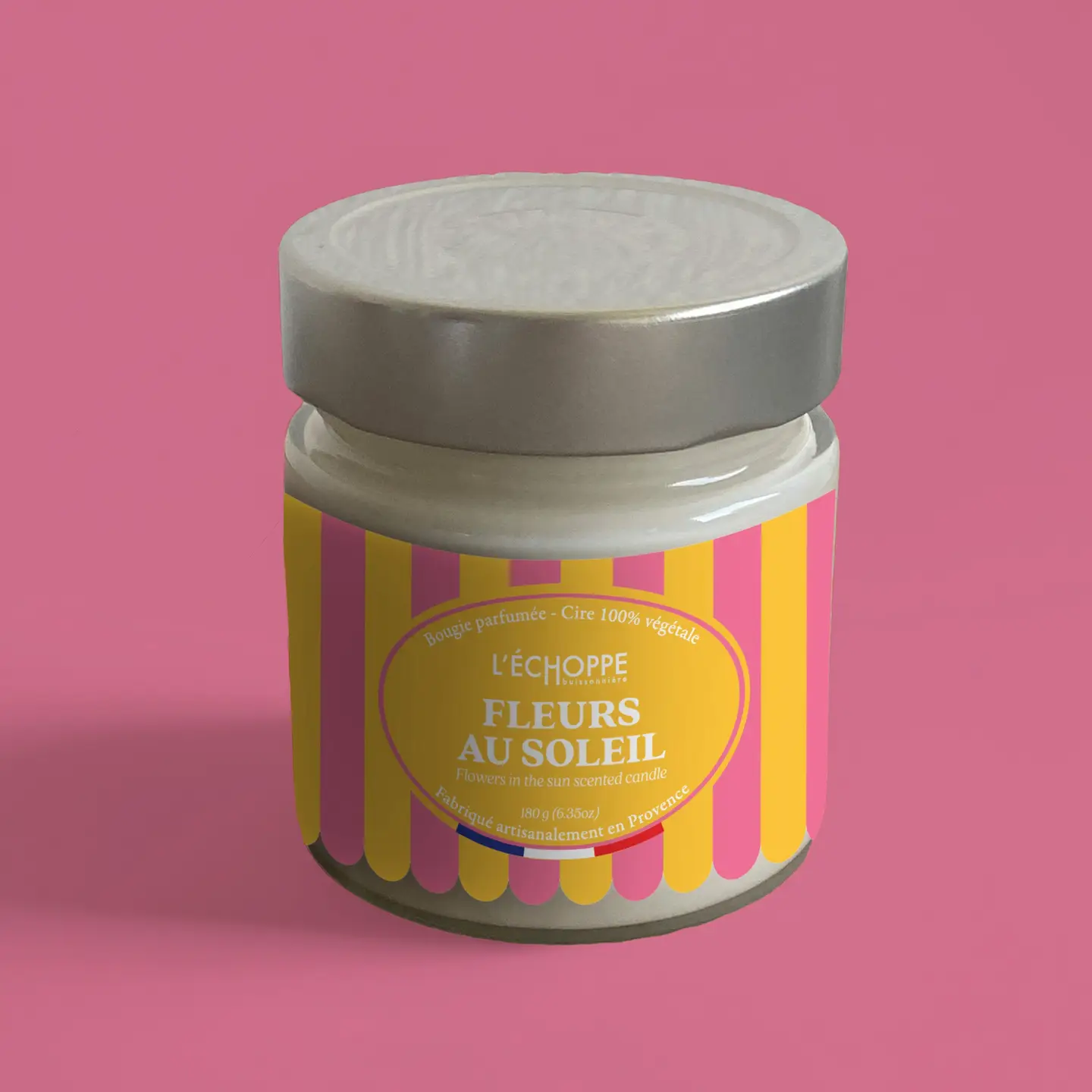 Bougie Parfumée Fleurs Au Soleil – Image 3