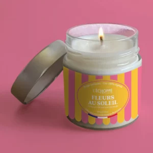 Bougie Parfumée Fleurs Au Soleil
