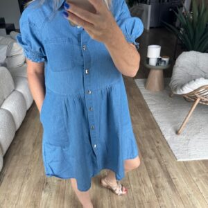 Robe Chemise denim légère
